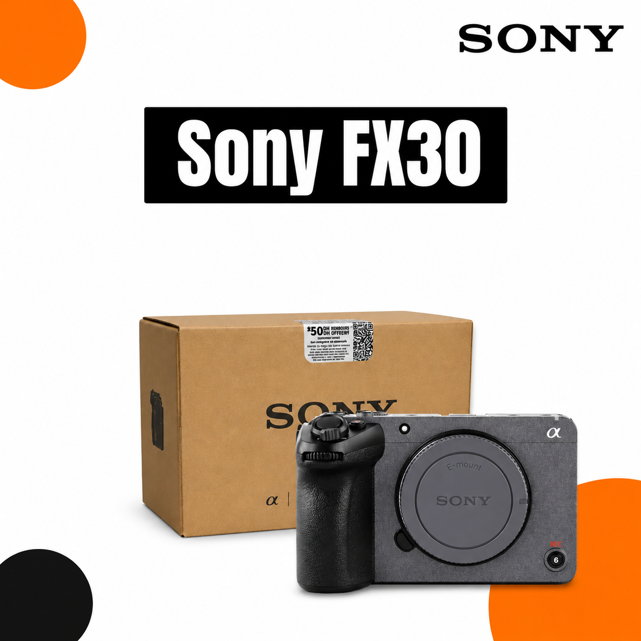 Sony FX30 - Saymon Shop