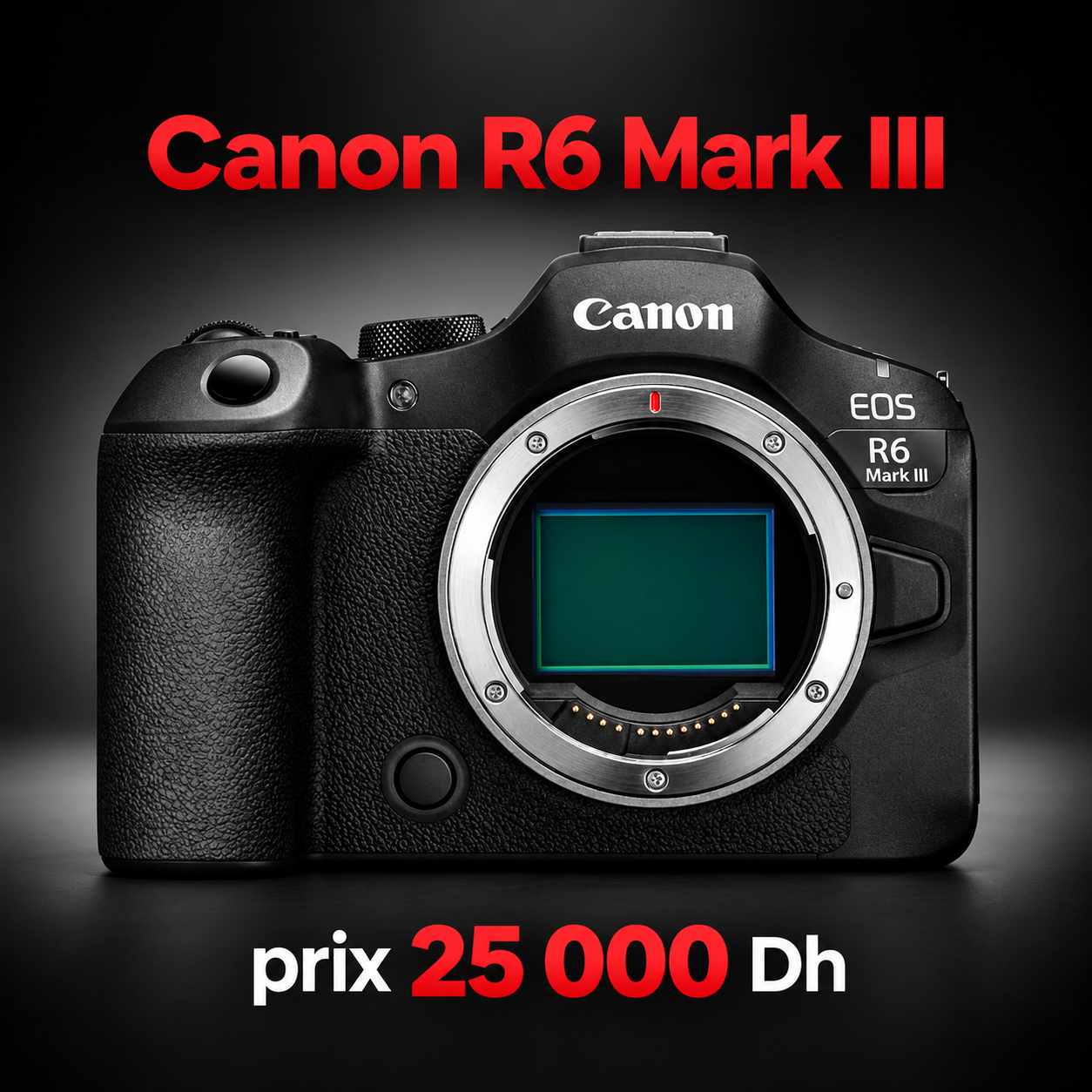 Canon R6 Mark III boitier - Neuf