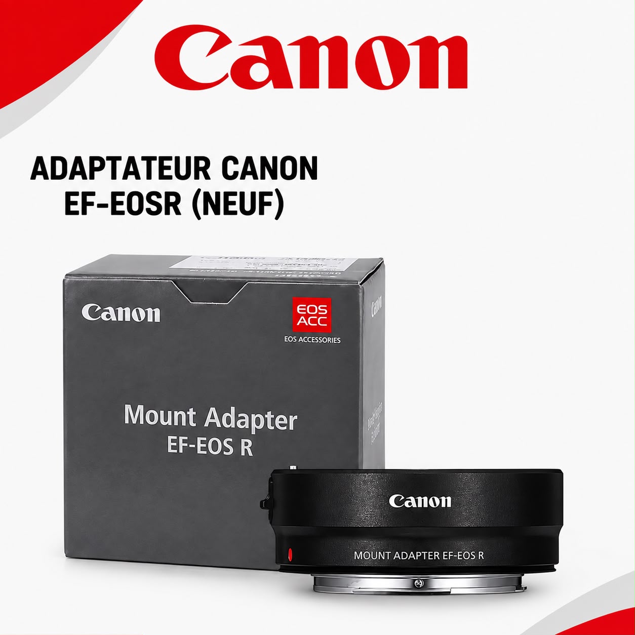 Adaptateur Canon EF-EOS R (Neuf) - Saymon Shop