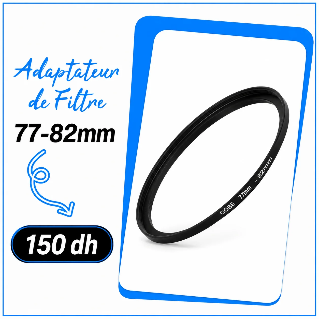 Adaptateur de Filtre 77-82mm - Saymon Shop