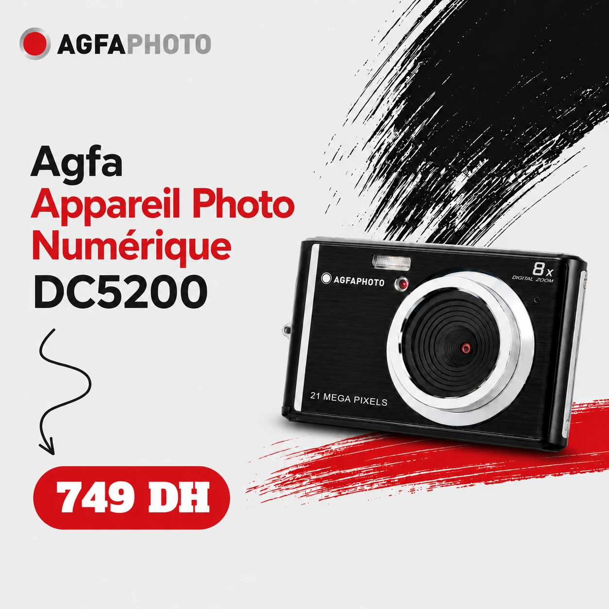 Agfa Appareil Photo Numérique DC5200 - Saymon Shop