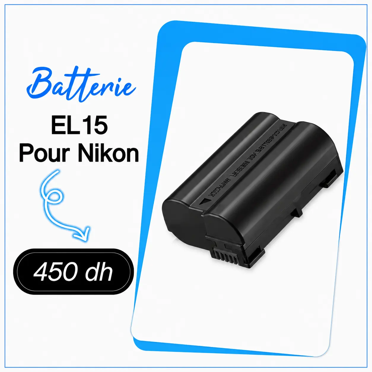 Batterie EL15 pour Nikon - Saymon Shop