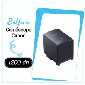 Batterie pour Caméscope Canon - Saymon Shop