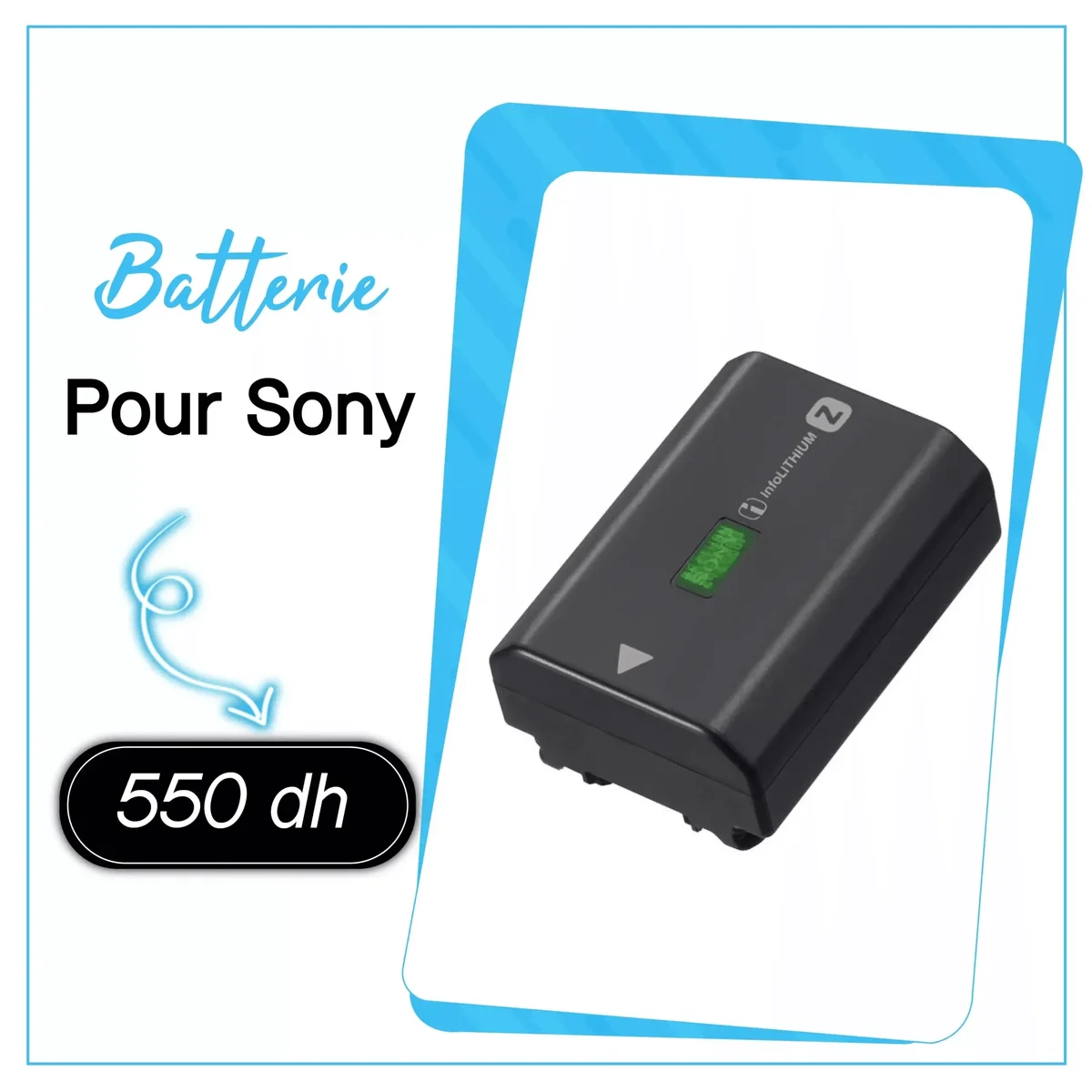 Batterie pour Sony - Saymon Shop