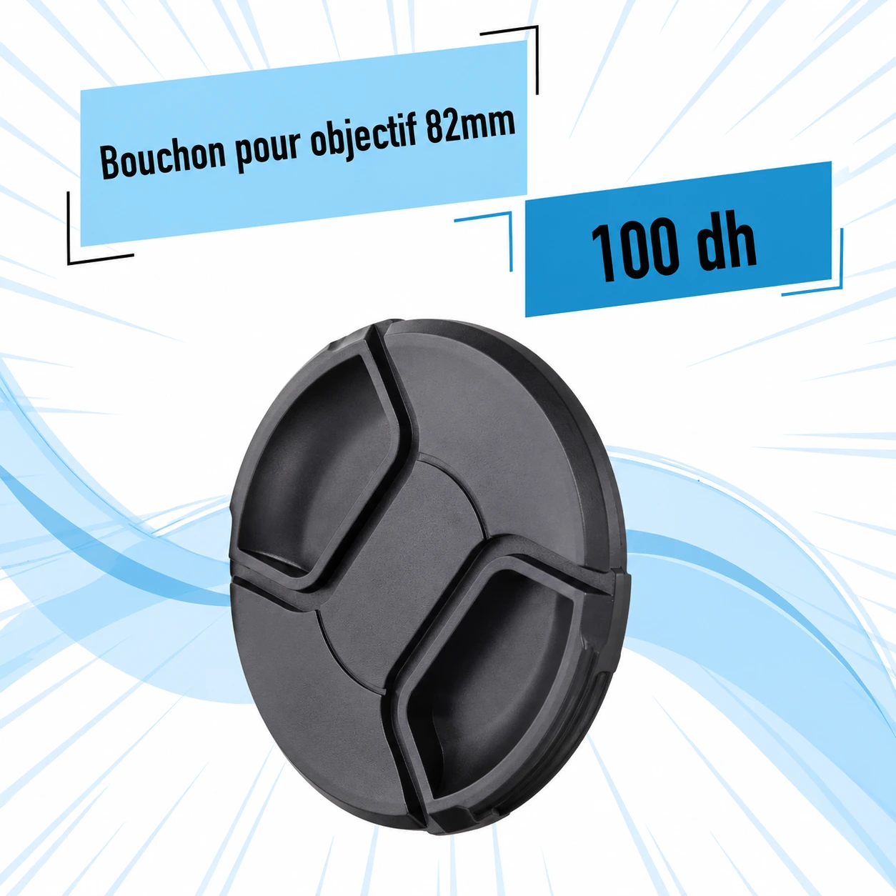 Bouchon pour Objectif 82mm - Saymon Shop