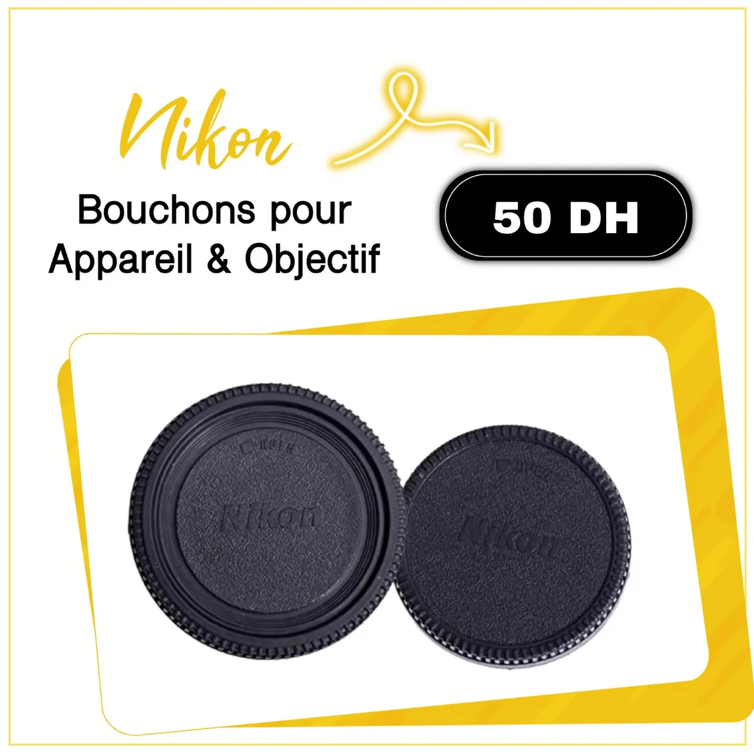 Bouchons pour appareil & objectif Nikon - Saymon Shop