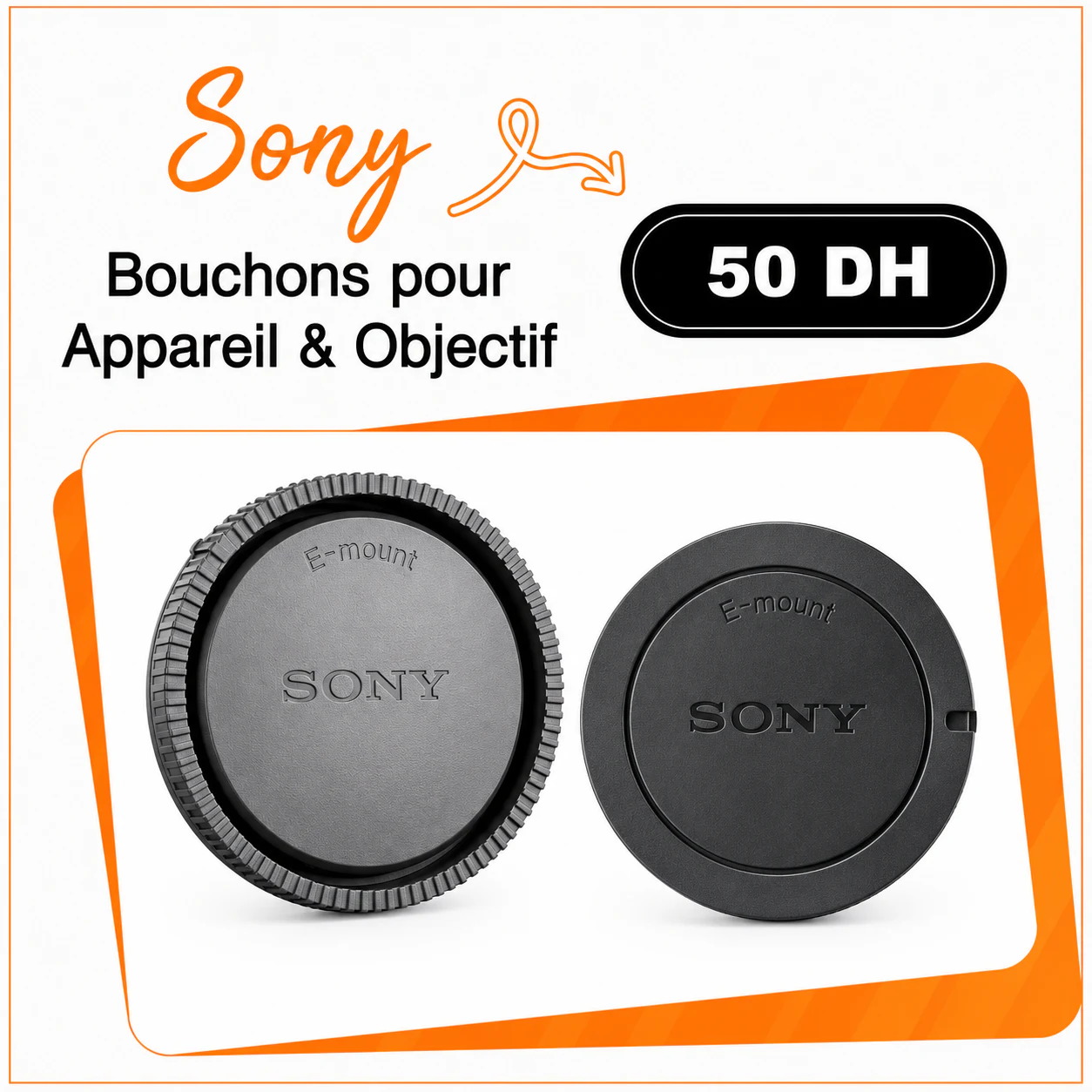 Bouchons pour appareil & objectif Sony - Saymon Shop