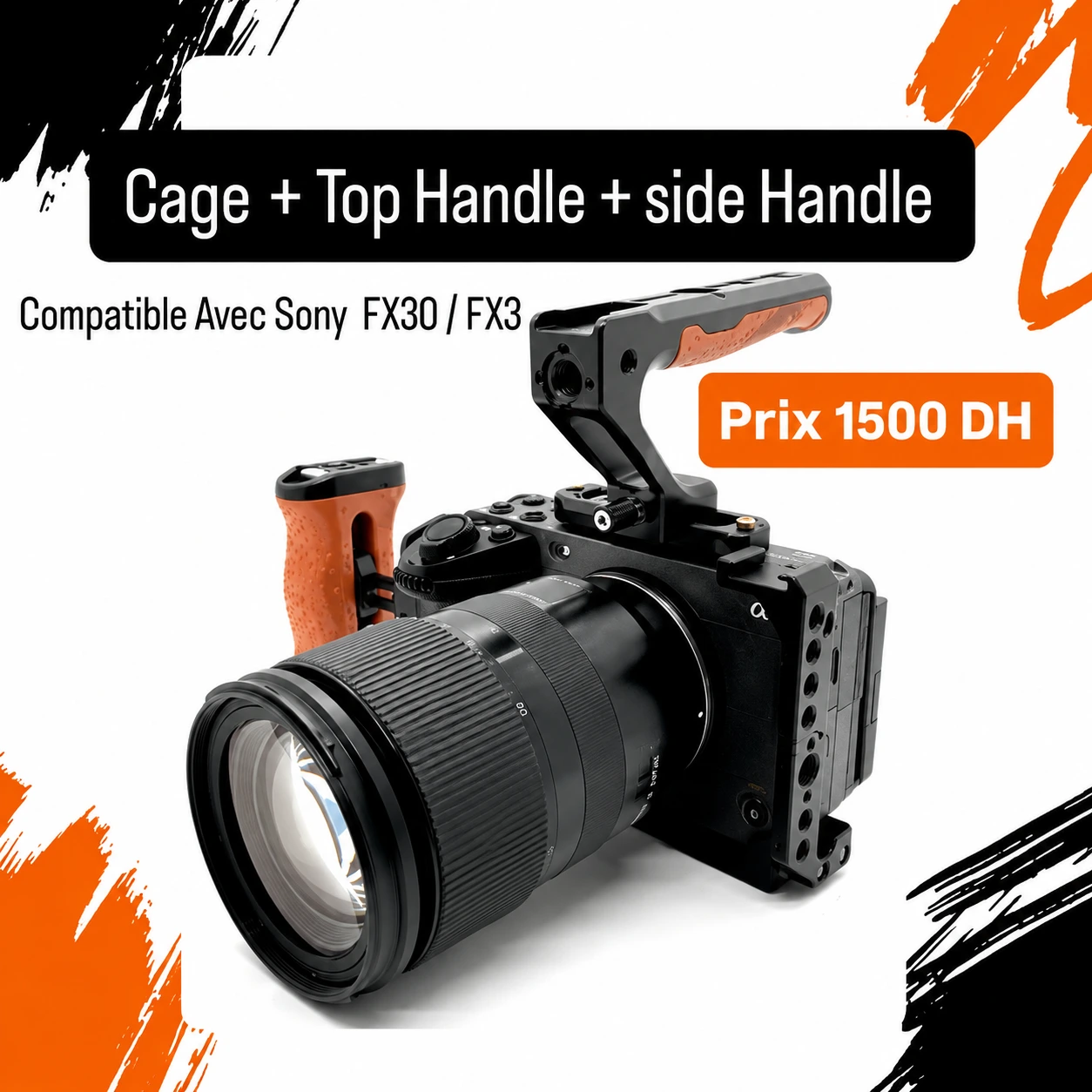 Cage FX3/FX30 + Top Handle + Side Handle - Saymon Shop