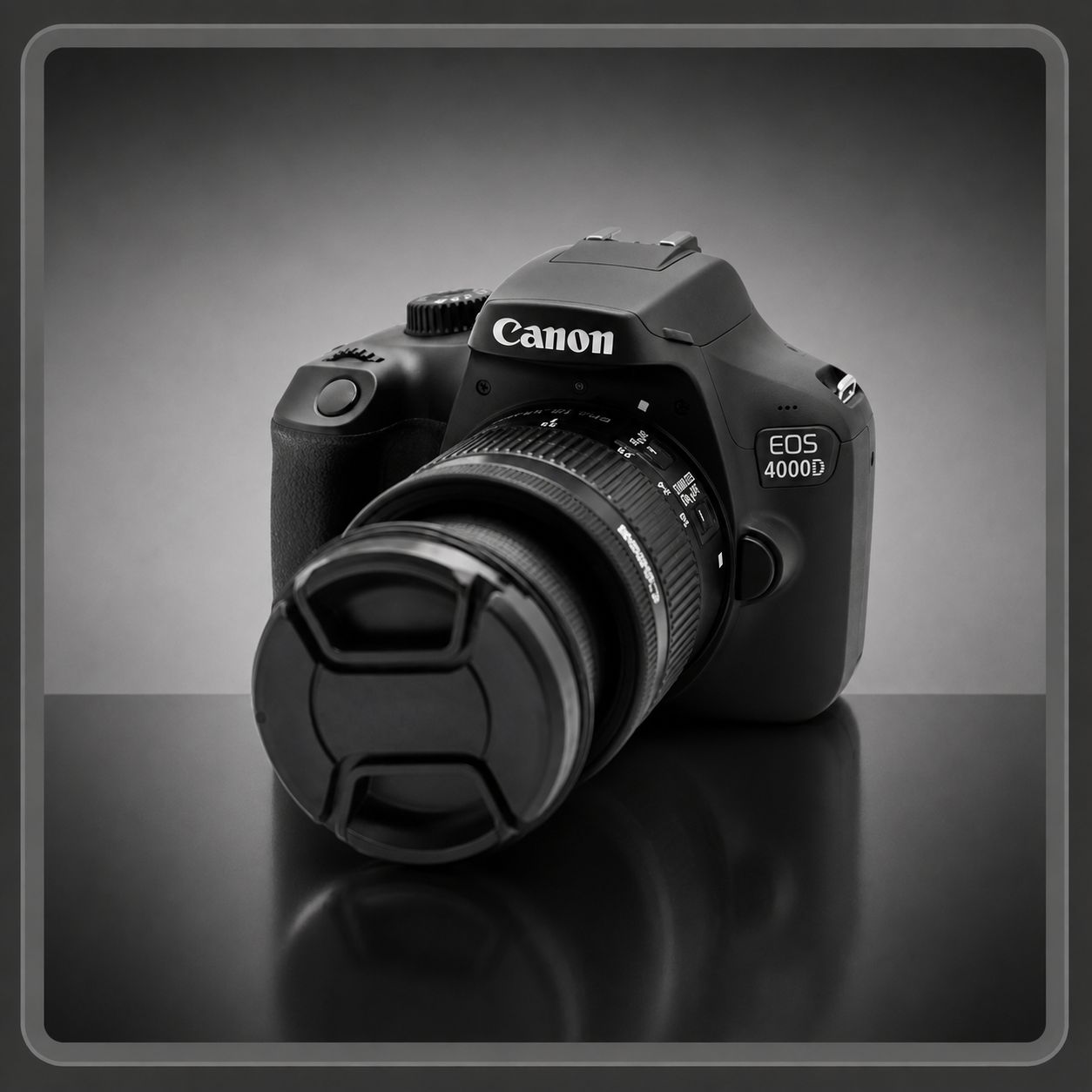 Canon 4000D + 55-250mm (occasion) vue 2 - Saymon Shop