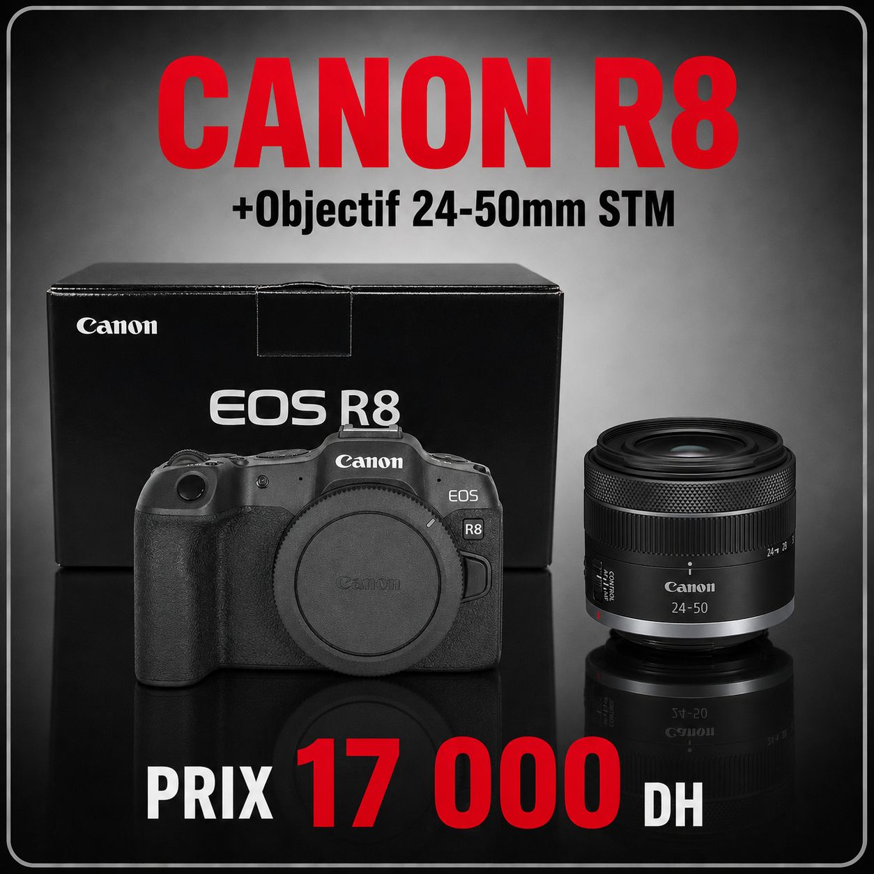 Canon R8+24-50mm - Saymon Shop