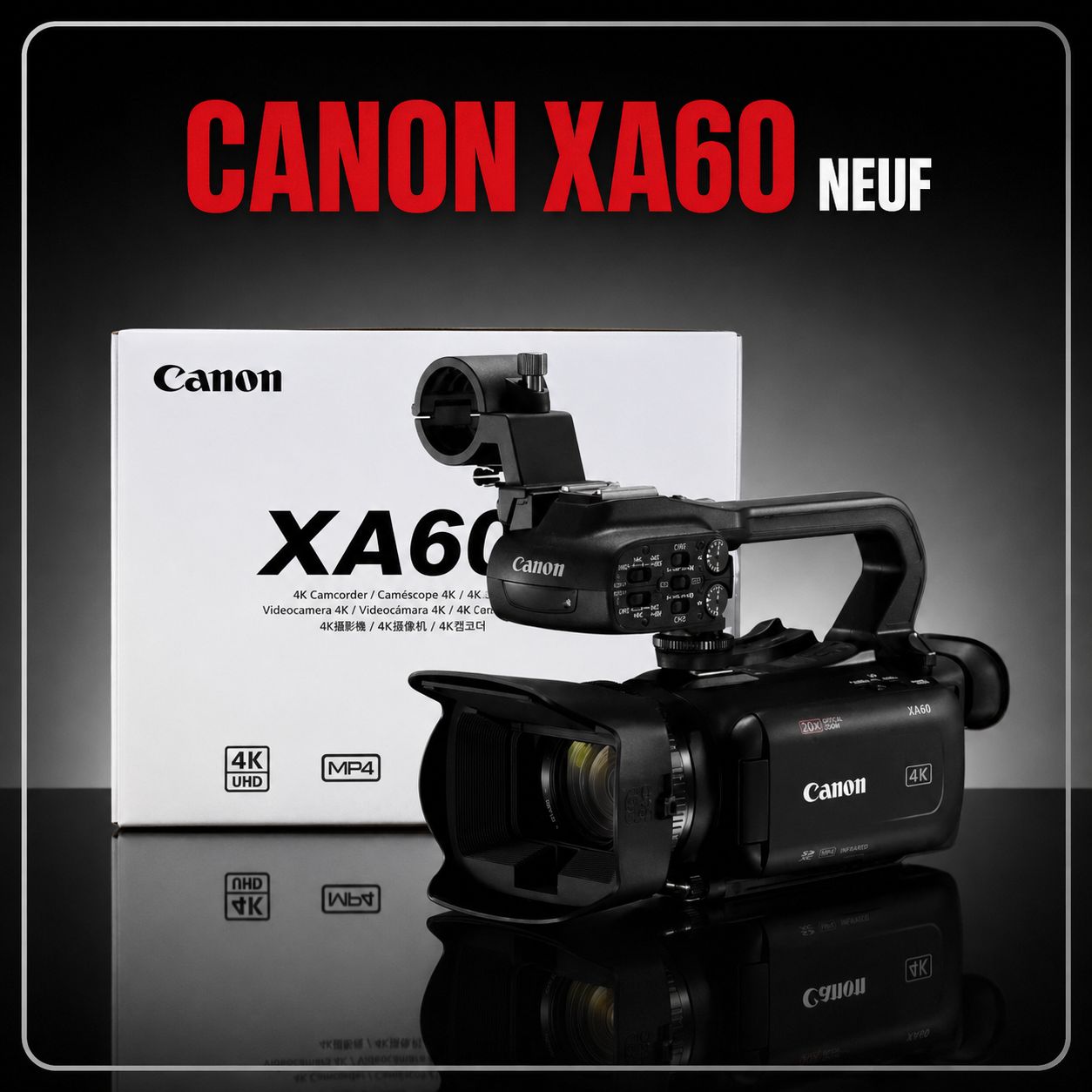 Canon XA60 (Neuf) - Saymon Shop