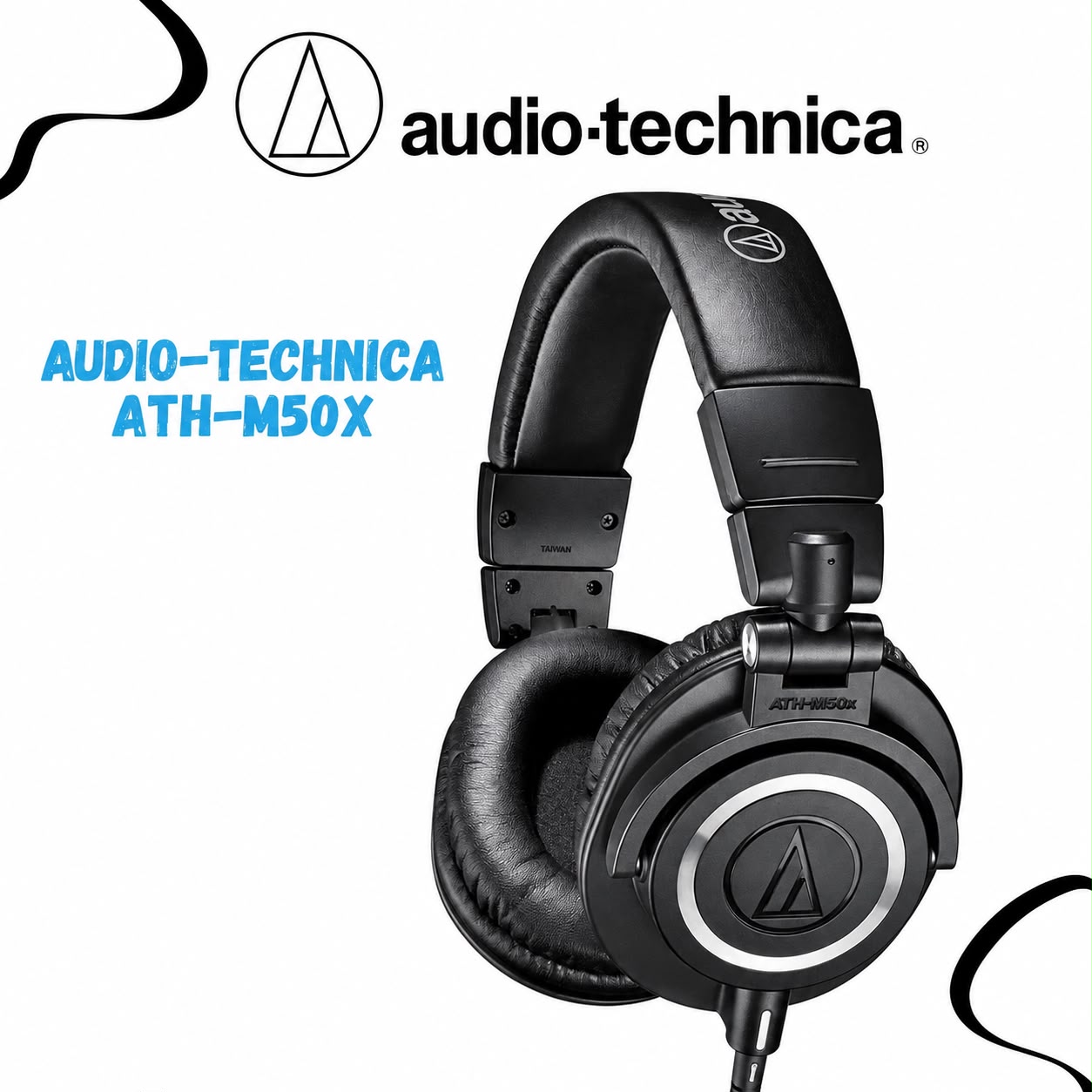 Casque AUDIO-TECHNICA ATH-M50X - Saymon Shop