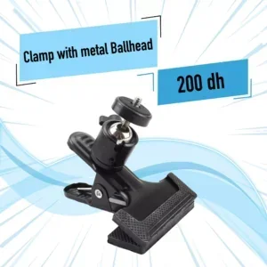 Clamp with metal ballhead - Saymon Shop