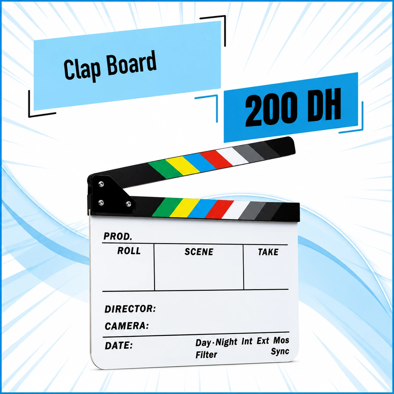 Clap Board - Saymon Shop