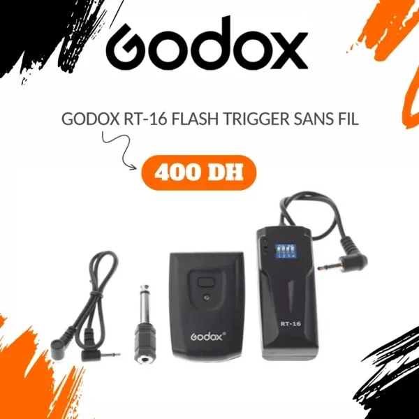 Déclencheur Godox RT-16 sans fil - Saymon Shop