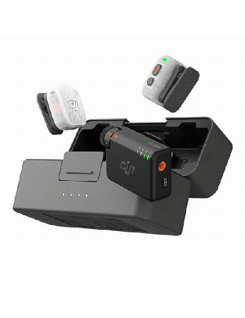DJI Mic Mini 2 (2 TX + 1  RX + Charging Case) vue 2 - Saymon Shop
