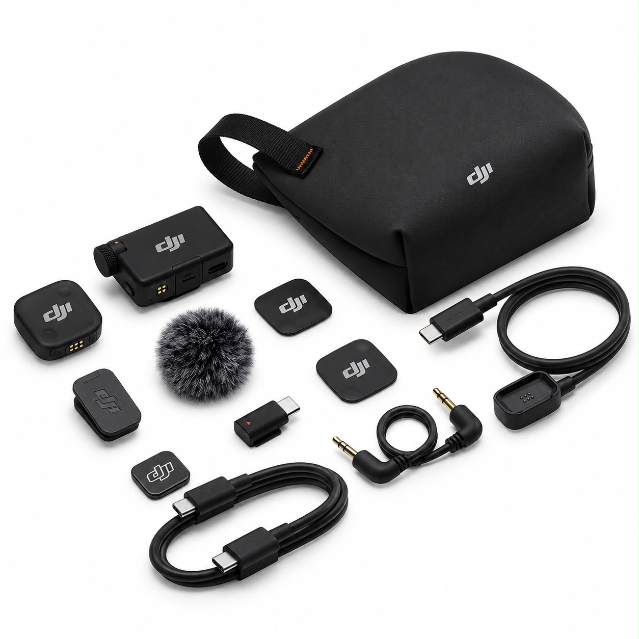 DJI MIC MINI 2S (1 TX + 1 RX) vue 3 - Saymon Shop