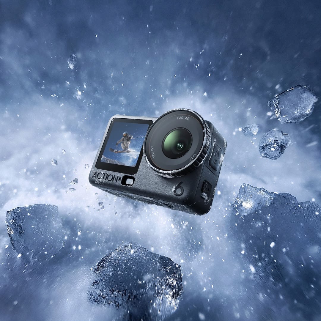 DJI Osmo action 6 adventure combo vue 3 - Saymon Shop