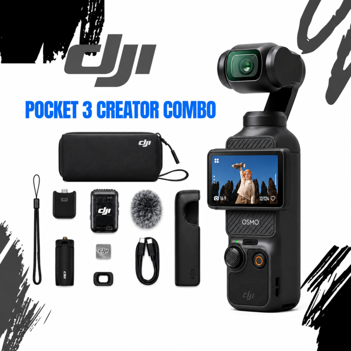 DJI Osmo Pocket 3 Creator Combo - Saymon Shop