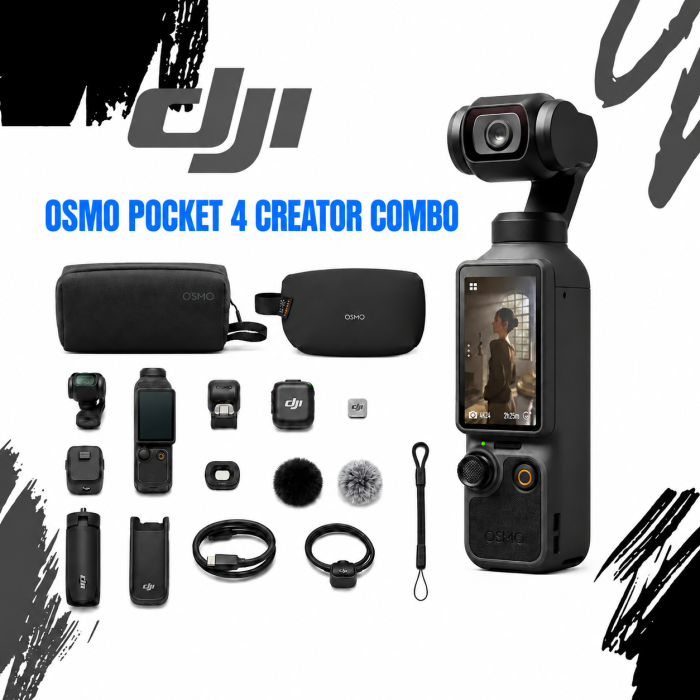 DJI Osmo Pocket 4 Creator Combo