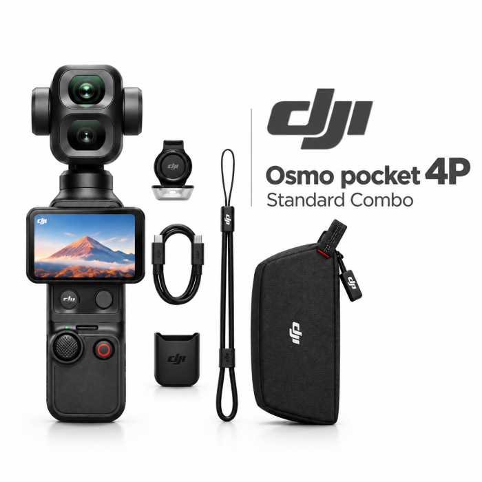 DJI Osmo Pocket 4P - Standard Combo - Saymon Shop