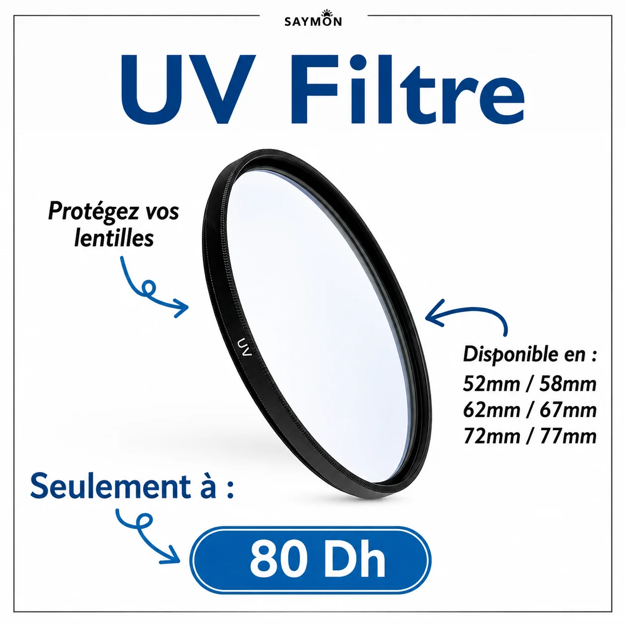 Filtre UV - Saymon Shop