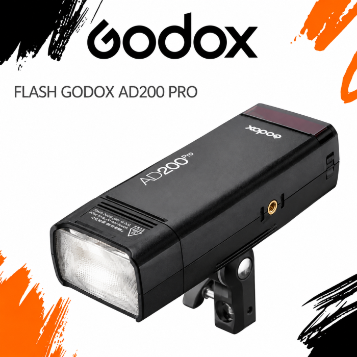 Flash portable Godox AD200 Pro — NEUF - Saymon Shop