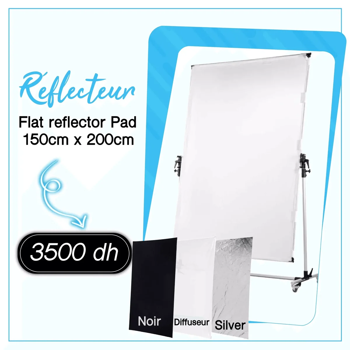 Flat Reflector pad 150cm x 200cm - Saymon Shop