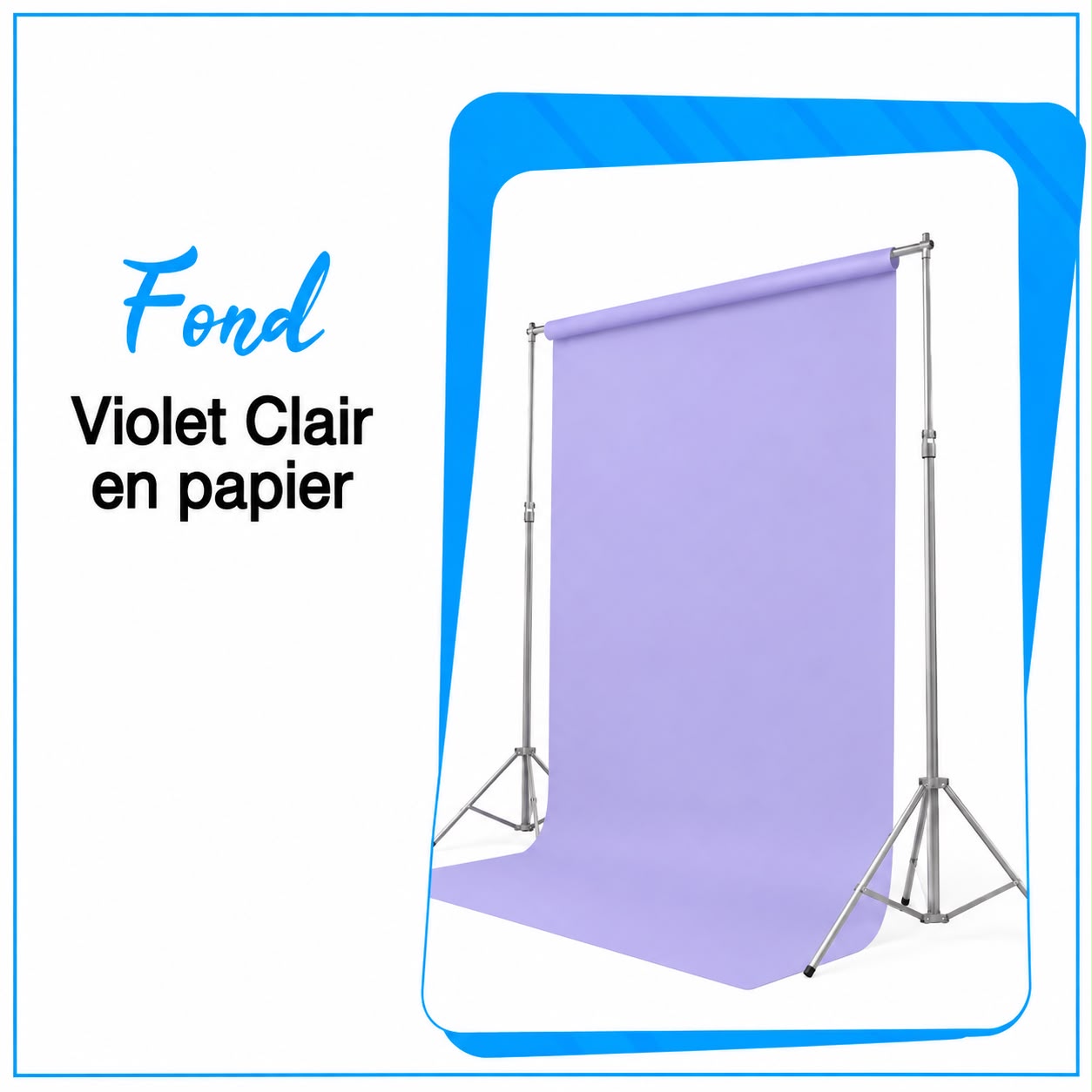 Fond en Papier Violet clair - Saymon Shop