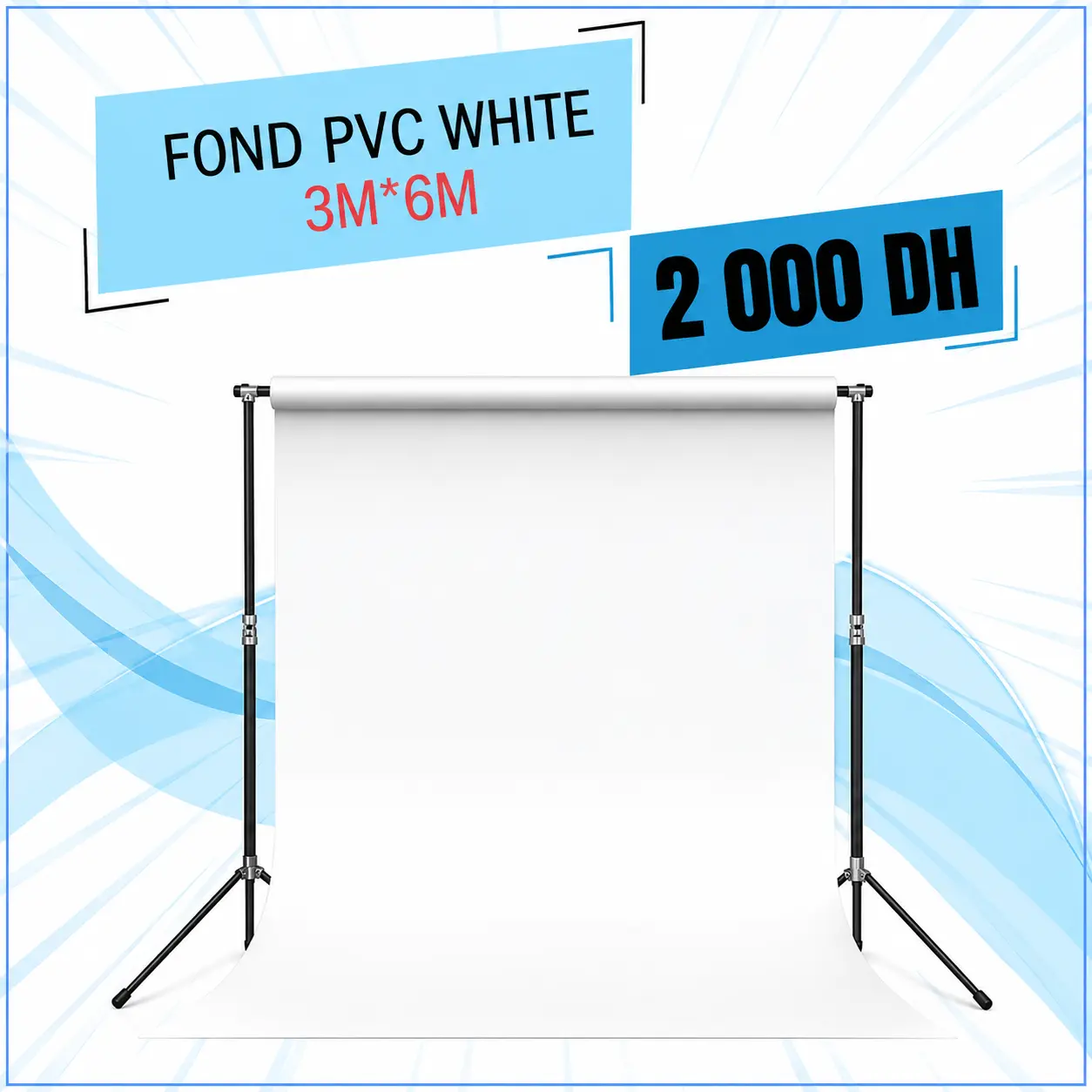 FOND PVC WHITE - Saymon Shop
