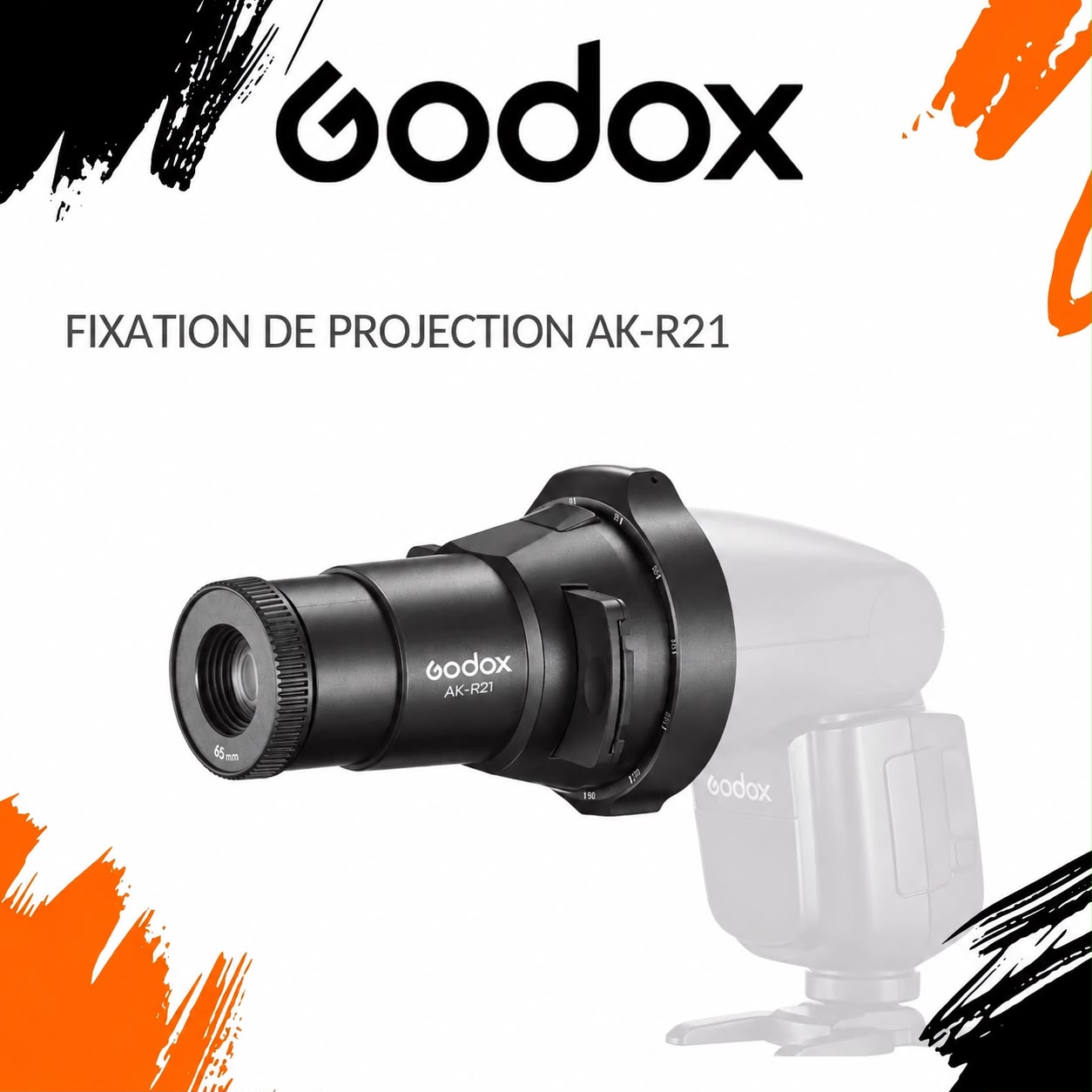 Godox Fixation de projection AK-R21 - Saymon Shop