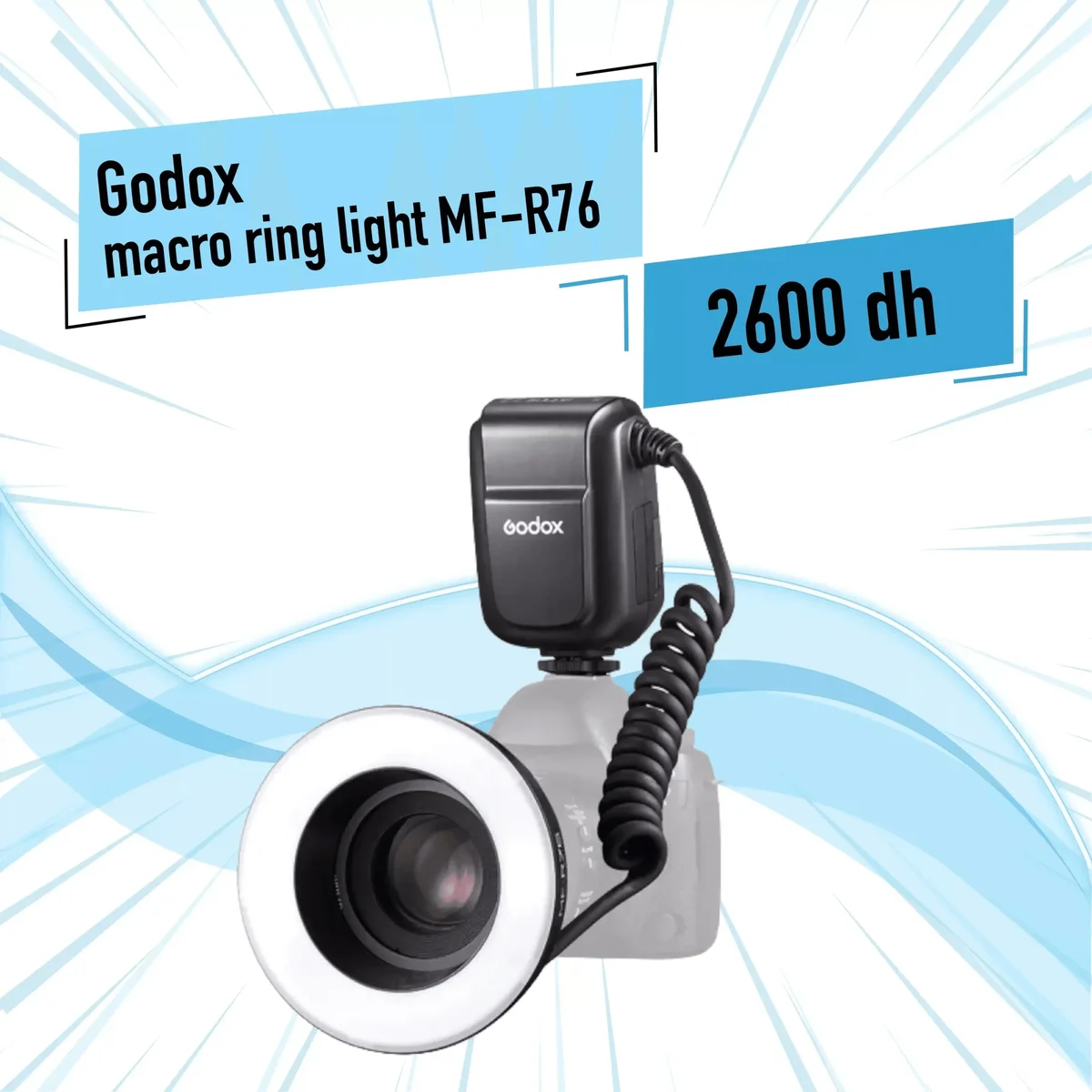 Godox Macro Ring Light MF-R76 - Saymon Shop