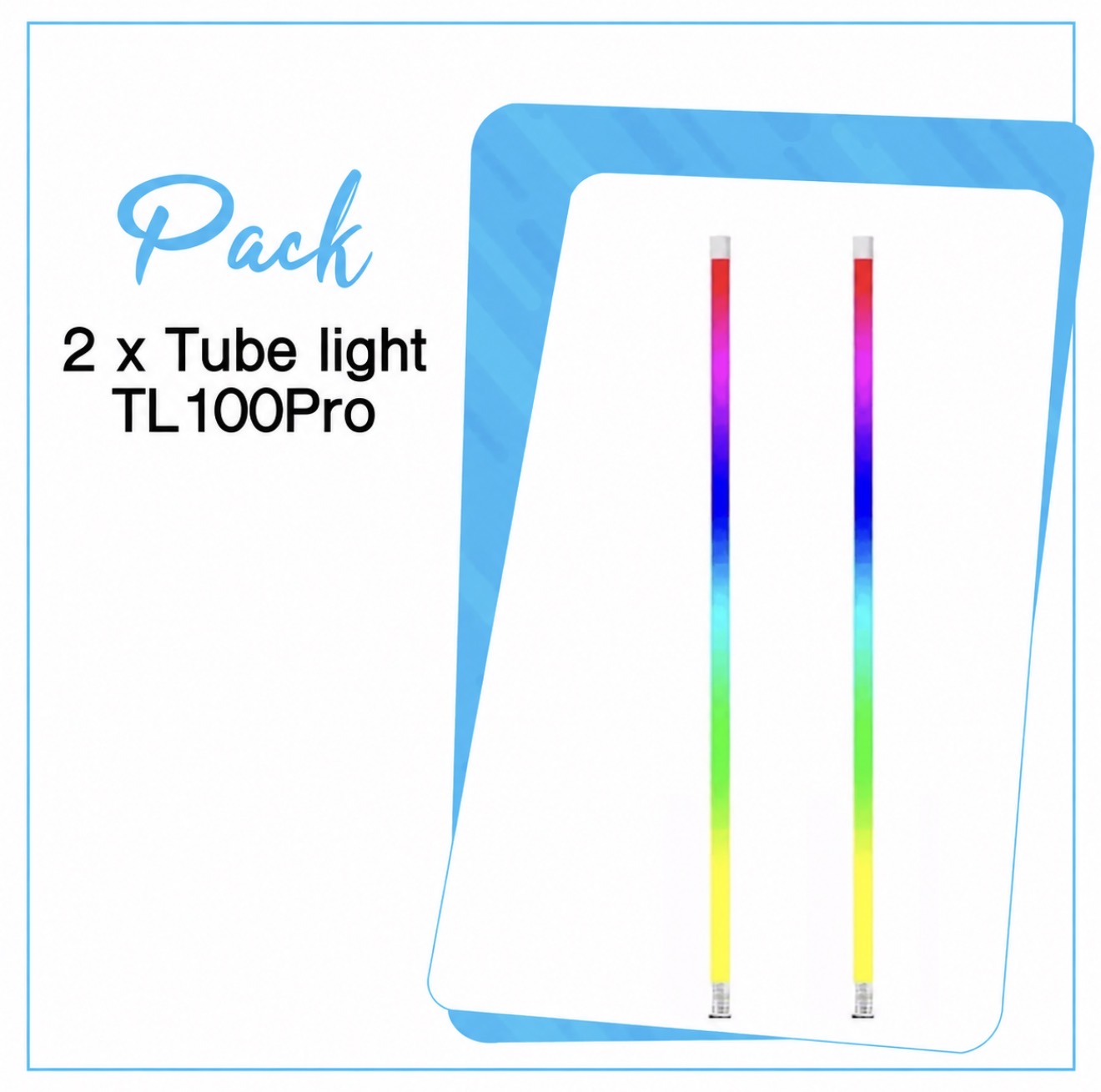 Pack 2 Tube light TL100 Pro - Saymon Shop