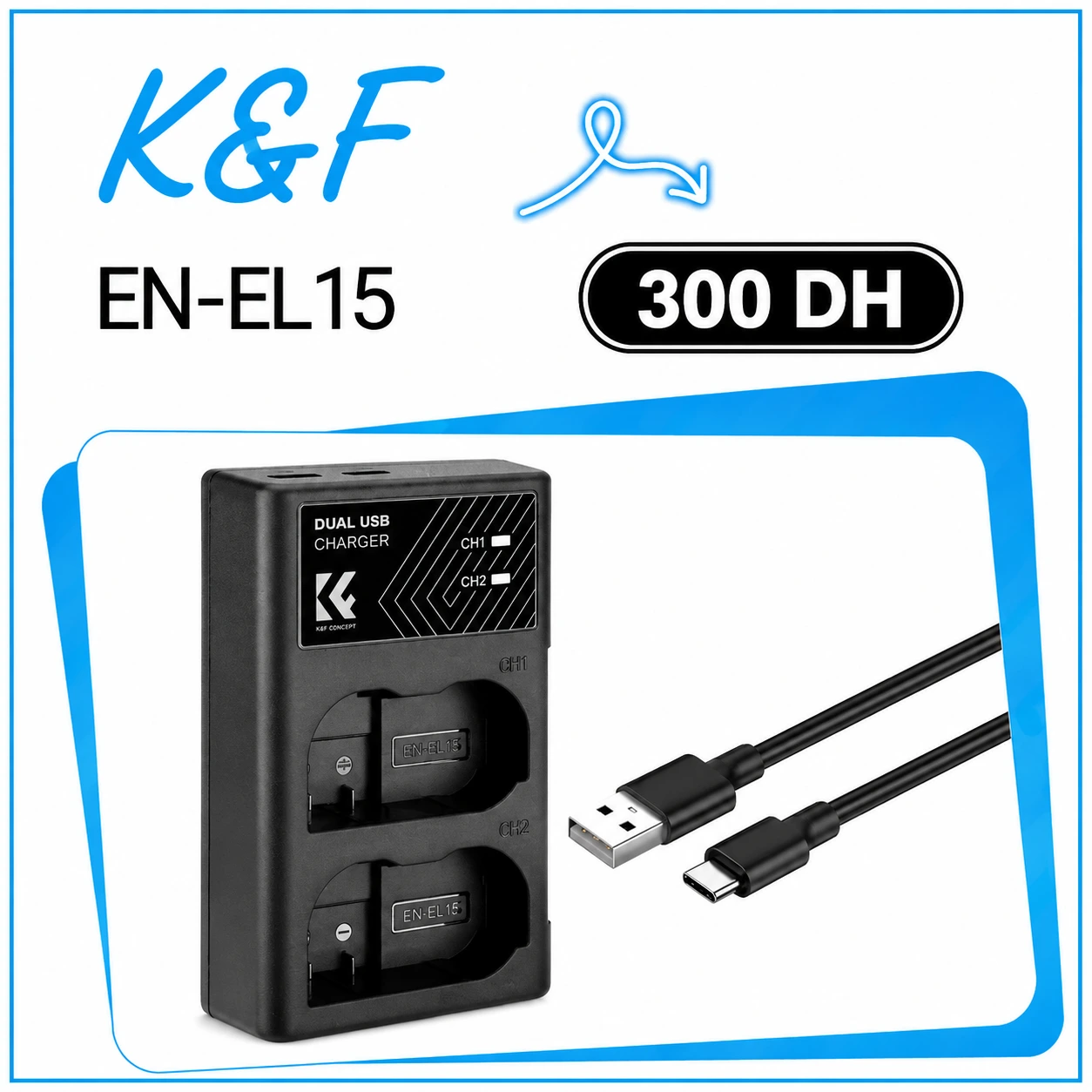 K&F EN-EL15 - Saymon Shop