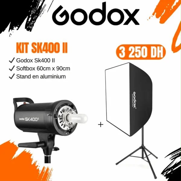 Kit SK400 II Godox - Saymon Shop