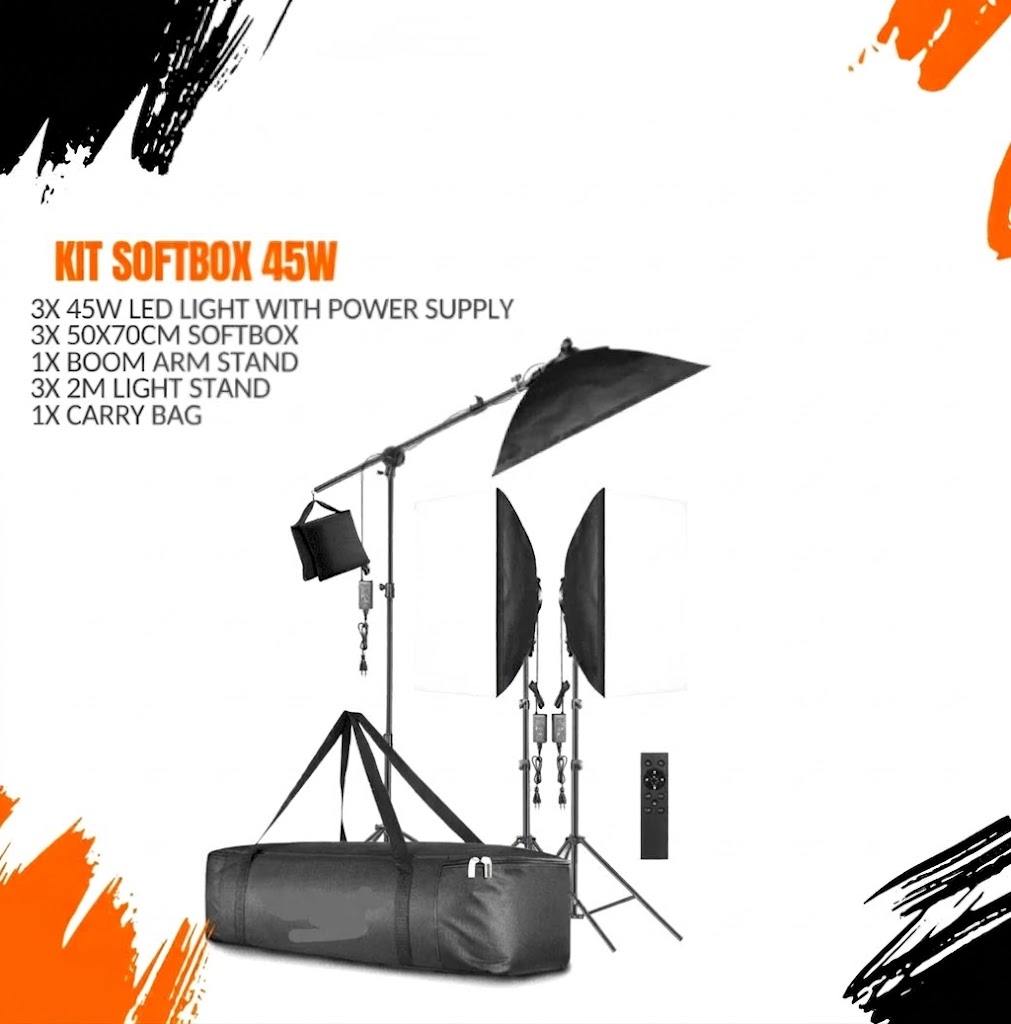 KIT SOFTBOX 45W - Saymon Shop
