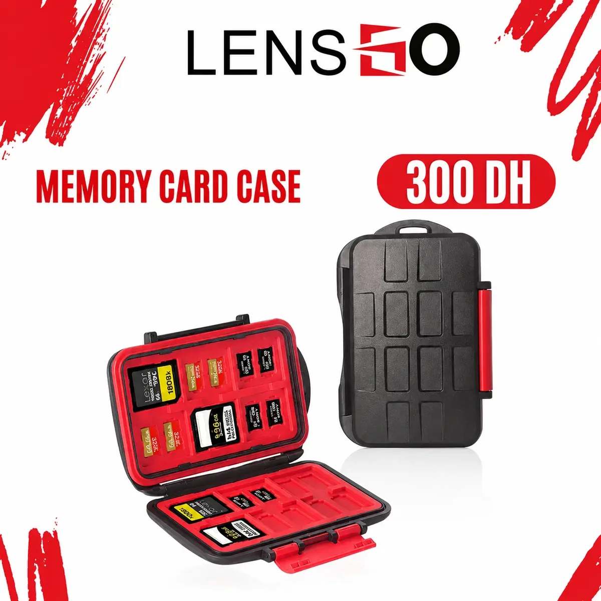 Memory Card Case LENS GO - Saymon Shop