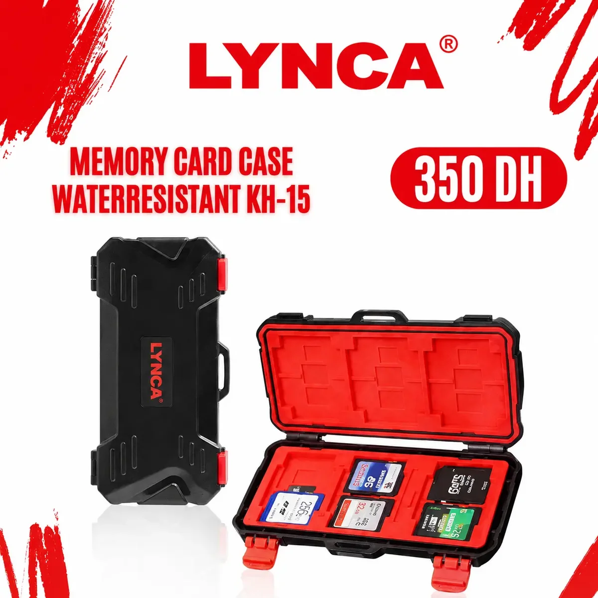 Memory Card Case Waterresistant KH-15 - Saymon Shop