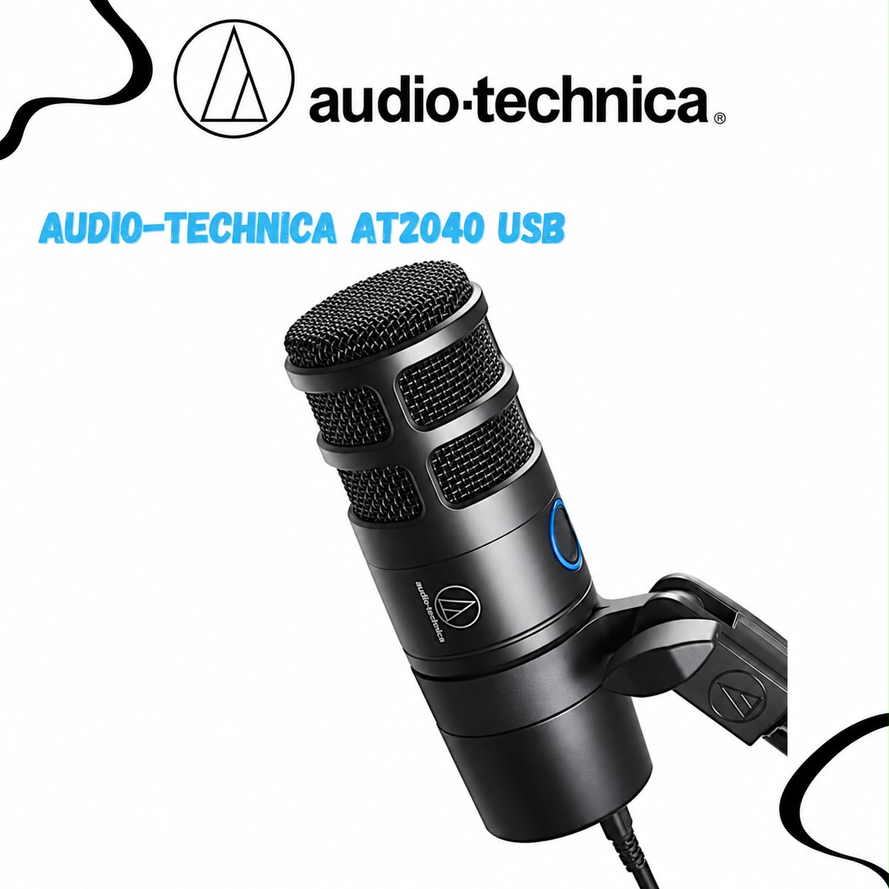 Micro AUDIO-TECHNICA AT2040 USB - Saymon Shop