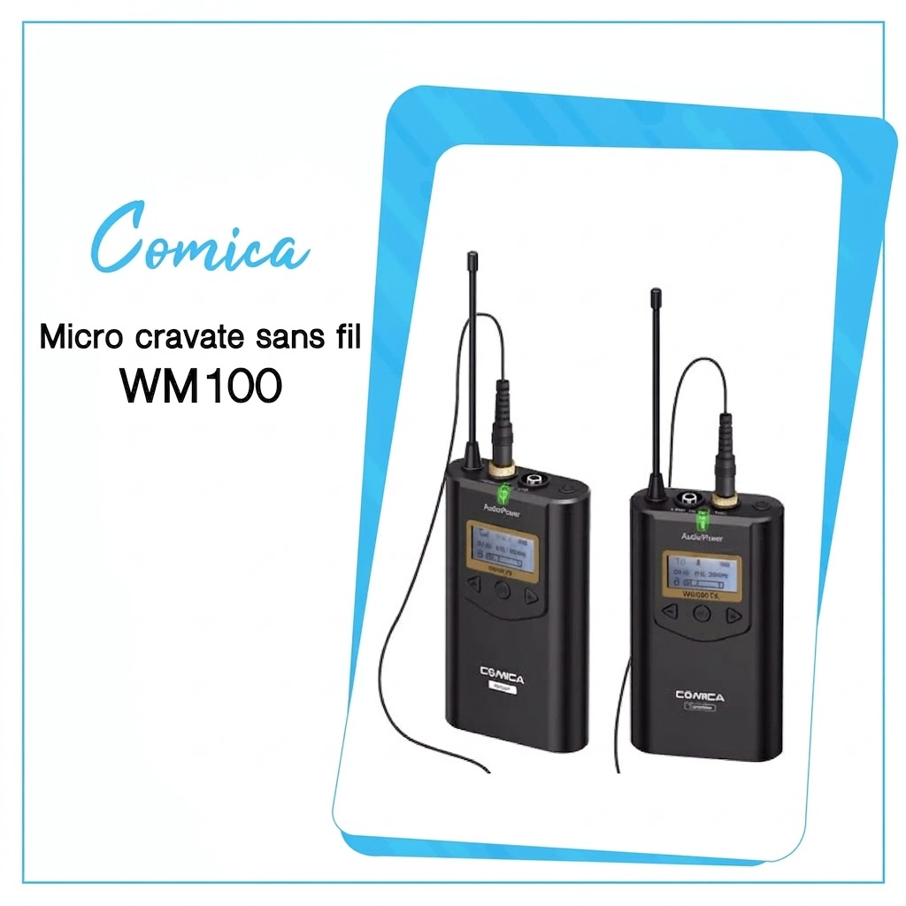 Micro Cravate sans fil Comica WM100 - Saymon Shop