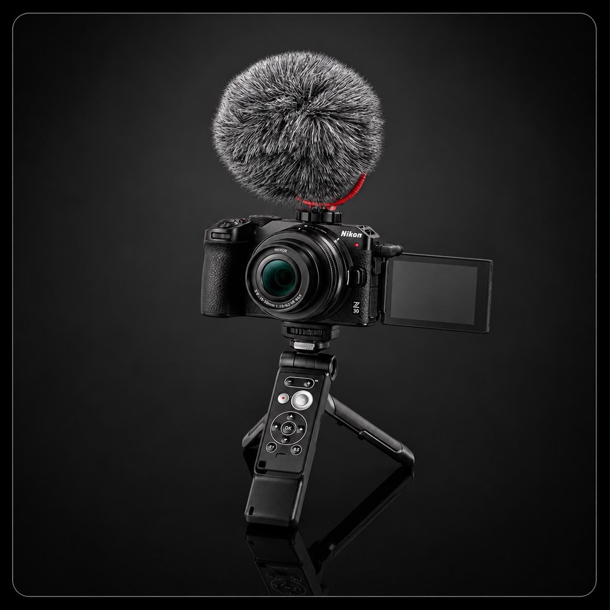 Nikon Z30 + 16-50mm + Micro Rode + Télécommande + Trépied SmallRig vue 7 - Saymon Shop