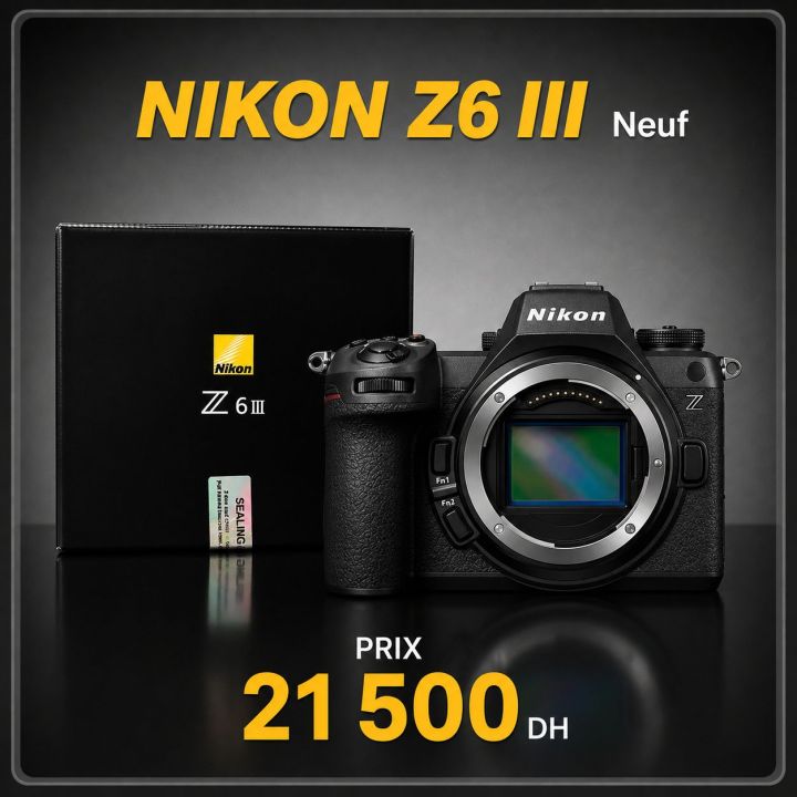 Nikon Z6 III (Neuf)