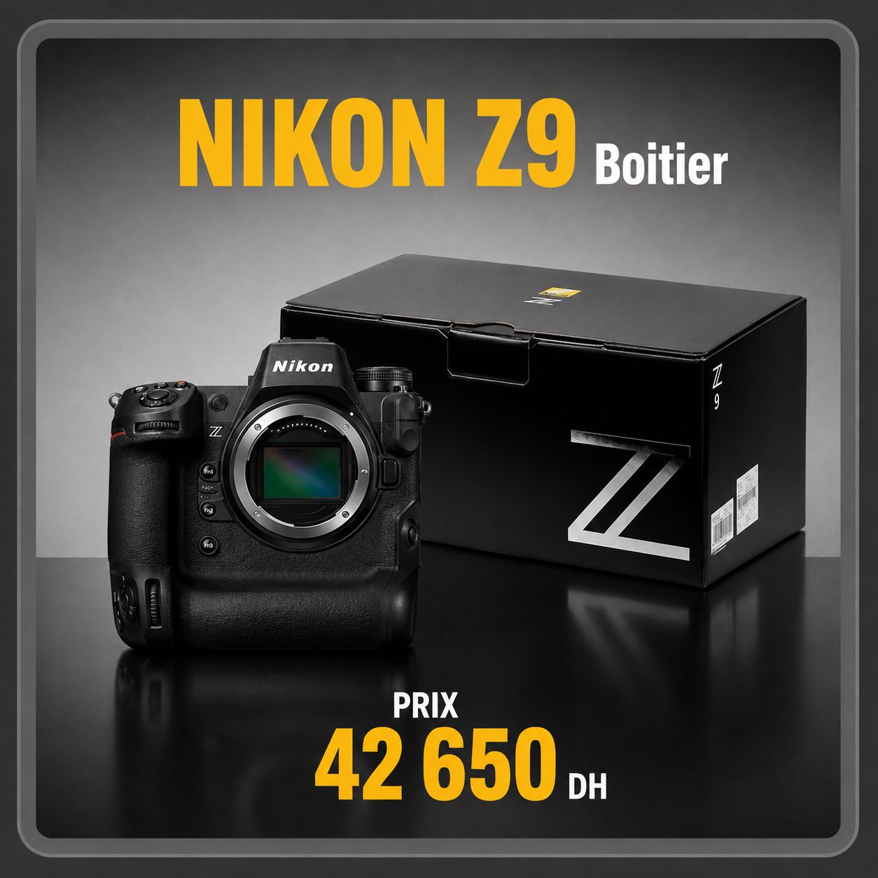 Nikon Z9 BOITIER - Saymon Shop