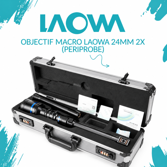 Objectif Macro Laowa 24mm 2X (Periprobe) - Saymon Shop