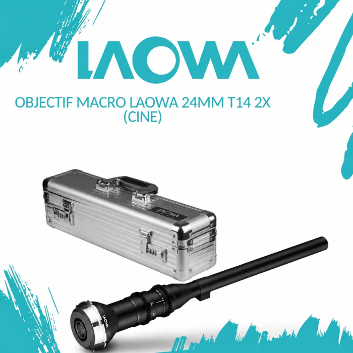 Objectif Macro Laowa 24mm T14 2X  (Cine) - Saymon Shop