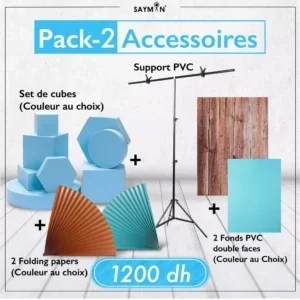 Pack 2 : Accessoires pour Shooting des Produits - Saymon Shop