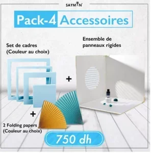 Pack 4 : Accessoires pour Shooting des Produits - Saymon Shop