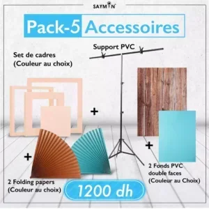 Pack 5 : Accessoires pour Shooting des Produits - Saymon Shop