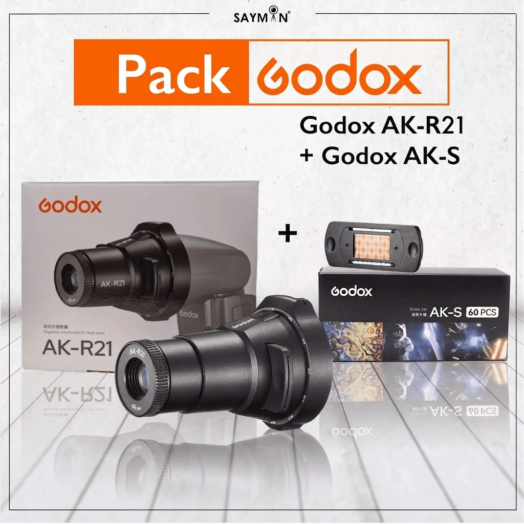 Pack Godox AK-R21 + AK-S - Saymon Shop