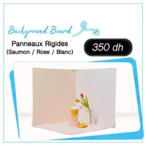 Panneaux Rigides pour Photographie (Saumon, Rose, Blanc) - Saymon Shop